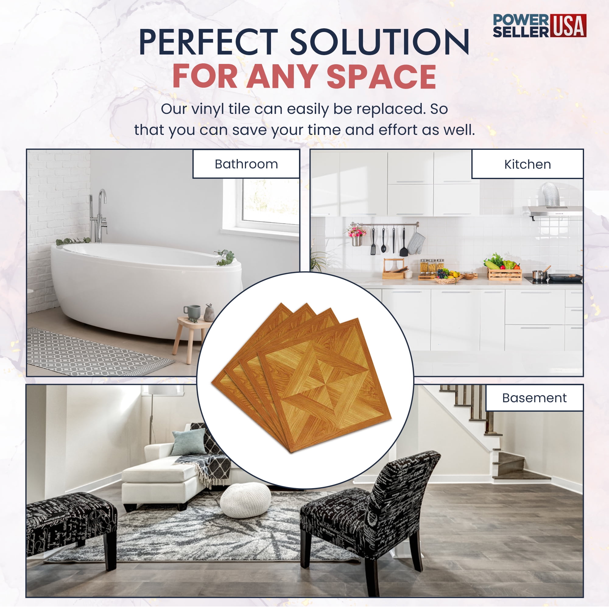 Home Dynamix Flooring: Dynamix Vinyl Tile: 898: 2 Boxes 40 Square Feet