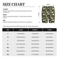 thumbnail image 4 of Kdxio Bear Sunflower Print Mens Sleep Shorts Bottoms Soft Comfy Pajama Wear Pants with Drawstring Pockets, 4 of 7