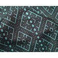 thumbnail image 4 of oneOone Silk Tabby Fabric Ethnic Geometric Flame Stitch Decor Fabric Printed BTY 42 Inch Wide, 4 of 4