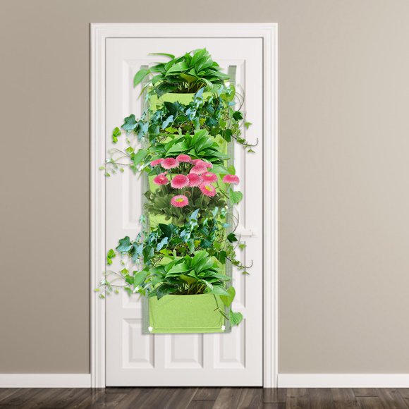 Vertical Garden Planter,6 Pockets Vertical Plant Plant Grow Bags Plant Bag Performance Driven