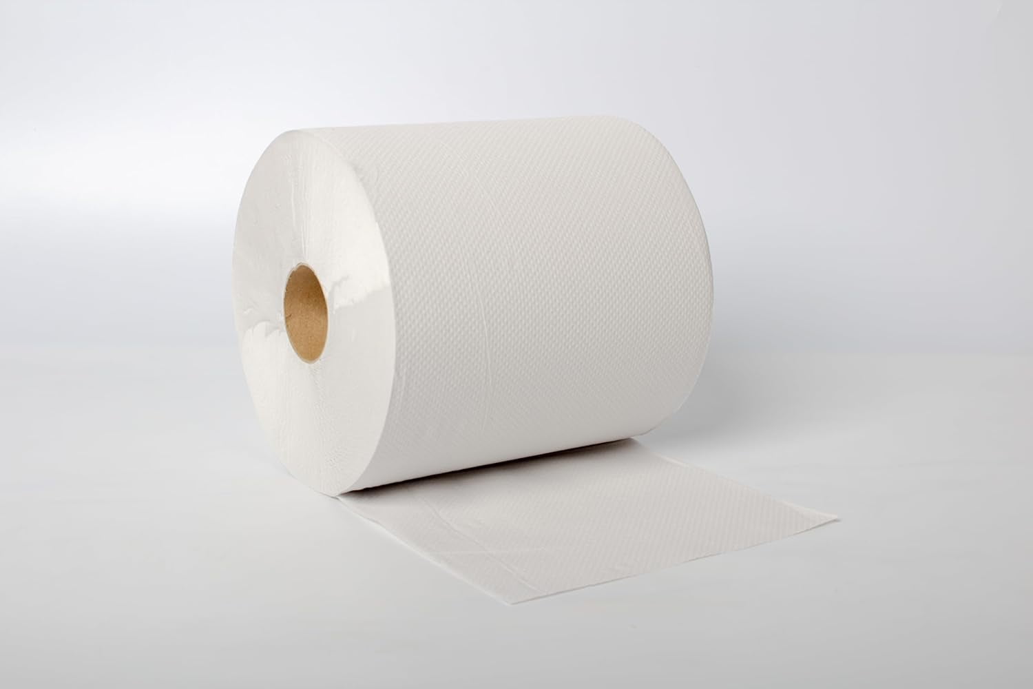 Karat Commercial Paper Towel Rolls, White, 1-Ply, 7.76 in x 750 ft, Case of 6