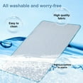 thumbnail image 3 of Washable Dog Cooling Mat - Self Cooling Mat for Dogs Pet Self Cooling Pad Blanket Dog Ice Silk Sleep Mat Pad for Indoor & Outdoor Car Seats, 3 of 9