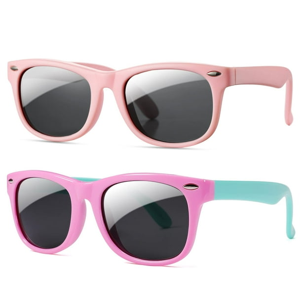 Lentes de Sol Pro Acme para Niños Polarizados Flexible TPEE Paquete de 2
