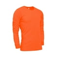 thumbnail image 2 of G-Style USA Men's Lightweight Cotton Blend Long Sleeve T-Shirt, Up to 2X, 2 of 5