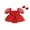 Red, variant on Bagilaanoe Baby Girl Christmas Outfits Newborn Rompers Dress Short Puff Sleeve Bodysuits   Headband 3M 6M 12M 18M Infant A-line Princess Tulle Dresses