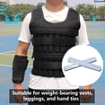 thumbnail image 1 of LJNYFDC Weighted Vest Steel Plate Steel Plate Leg Guard Weight Rounded Head Electroplated Reusable Wear Resistant Non oxidation Training Weight 0.2kg, 1 of 5