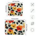 thumbnail image 5 of Yayeee Dish Drying Mat for Kitchen Counter Ultra Absorbent Easy Clean Pad 18x16", Floral Pattern, 5 of 7