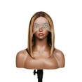 thumbnail image 5 of 180 Density Highlight Short Bob Human Hair Wig 4×4 Lace Frontal Wig for Black Women Pre Plucked Indian Hair Straight Wig, 5 of 7