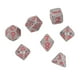 thumbnail image 1 of Luminous Metal Dice, Polyhedral Dice Clear Number Safe 7pcs  For Adult For Role Playing Game ANGGREK Polyhedral Dice, 1 of 8