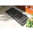 thumbnail image 4 of A1 Home Collections First Impression Audrey Rubber Entry Double Doormat (17.71 x 47.25), 4 of 5