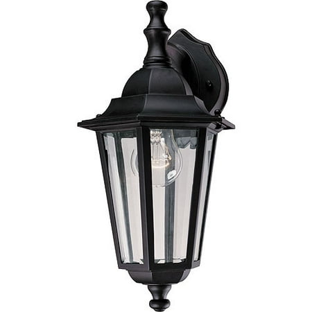 Westinghouse 1 Lights Black Outdoor Wall Lantern Com