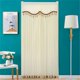thumbnail image 4 of Lace Door Curtain Punch Free Self Adhesive Long Curtain Decorations Supplies for Bedroom Dormitory School Office 120, 4 of 4