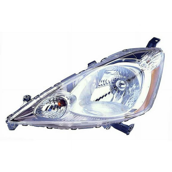 Left Headlight Assembly - Compatible with 2009 - 2011 Honda Fit Sport 2010