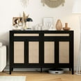 thumbnail image 2 of HOMCOM 53" Sideboard Buffet Cabinet with Storage Drawers and Doors, Black, 2 of 10