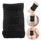 thumbnail image 3 of KAKOWELY 1 par de tobilleras elásticas de algodón transpirables que absorben el sudor, unisex, para yoga, baile, fútbol y patinaje, color negro., 3 of 4