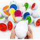 thumbnail image 4 of Juego Didáctico Para Niños, Juguete Educativo Huevos Xtellar multicolor, 4 of 4