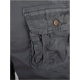thumbnail image 4 of SAYFUT Men/ Women's Vintage Paratrooper Style Cargo Shorts Side Pocket Whit Belted Short Pants, 4 of 7