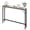 Grey, variant on Narrow Sofa Table with Outlets, Skinny Console Table with Storage, Slim Behind Couch Table for Living Room, Entryway, Hallway, Foyer