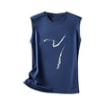 thumbnail image 3 of Tank Tops for Women, Womens Summer Cami O Neck Graphic Print Tunic Tees Trendy Casual Loose Tops Sleeveless Blouses, 3 of 5