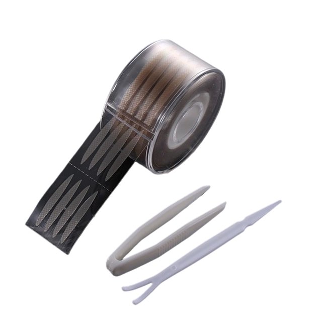Guardoinrt 1 Rouleau Ruban Invisible pour Paupières Respirant Design Creux Instantané Autocollant Outil de Rehaussement des Cils Bandes de Rehaussement des Yeux Indolores Type 3 1ensemble