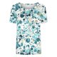 thumbnail image 3 of Camiseta de Manga Corta de Verano para Mujeres Delgada Moda Casual Impresa No Estructurada Cuello Redondo Mujer Manga Corta Tops Casual, 3 of 5
