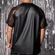 thumbnail image 3 of pstuiky camisetas de hombre, Top de manga corta con cuello redondo y empalme de color liso para hombre camisas casuales para hombre xxl, 3 of 5