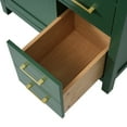 thumbnail image 4 of MAYEERTY 30" Green Bathroom Vanity - Ceramic Sink, Ample Storage, Fresh Style for Bathroom Organization, 4 of 22
