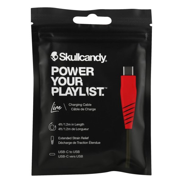Skullcandy Line Round Charging Cable, USBA to USBC Camo Walmart