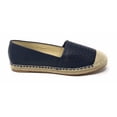 thumbnail image 5 of Women's Forever Young Faux Leather Embossed Woven Weaved Tip Espadrille, 5 of 6