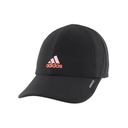 Adidas Women's Superlite Performance Hat – Black/Coral/Purple (One Size)