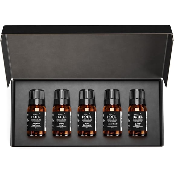 AirScent Hotel Diffuser Oil Gift Set - Casino Royale Fragrances - 10 mL, 0.34 fl oz Fragrance Oil Gift Set