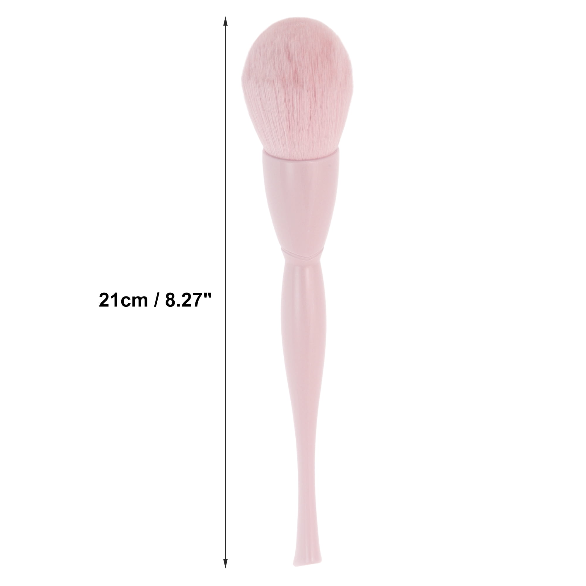 Unique Bargains 1 Pc Fluffy Makeup Brush for Daily Makeup Application Light Pink