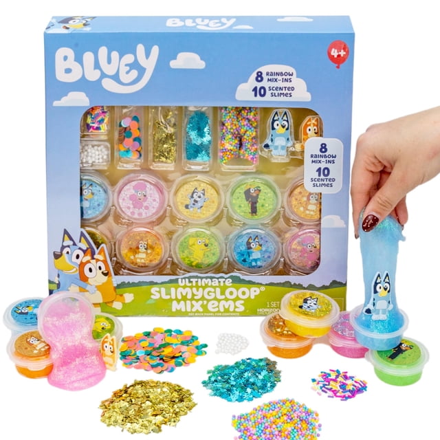 Masa Mágica Slime Horizon Group USA Bluey SLIMYGLOOP 10 Aromas