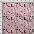 thumbnail image 4 of oneOone Cotton Poplin Twill Light Pink Fabric Mermaid Sewing Craft Projects Fabric Prints By Yard 56 Inch Wide-R5, 4 of 6