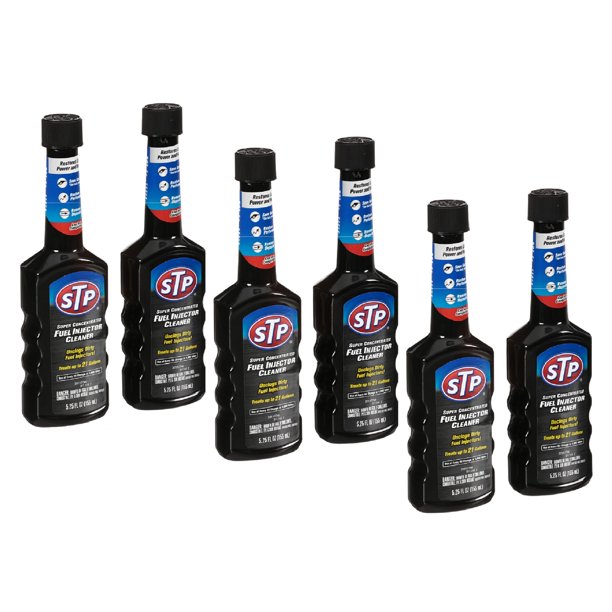 STP Super Concentrated Fuel Injector Cleaner 5.25 fl. oz. (6Pack