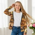 thumbnail image 4 of chaqlin Horse Zip up Hoodies for Girls Boys Size 8-10 Trendy Y2K Hoodie Sweatshirts Casual Long Sleeve Hooded Coat Kids Sweater Top with Pockets, 4 of 7