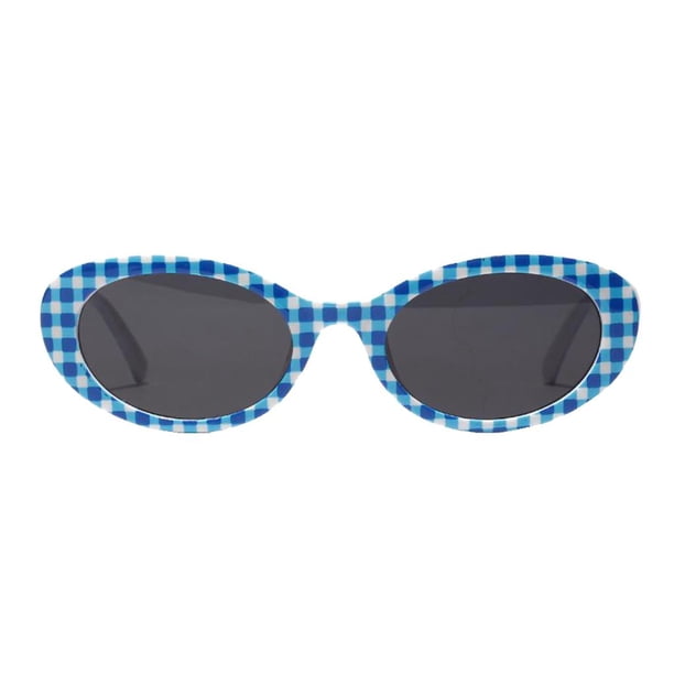 Gafas de terre Polarizadas Clásico Retro Lentes de Playa para Hombre Mujer Protectión Contra Solar Tartán Yinane Gafas de sol Clout Goggles