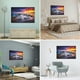 thumbnail image 3 of Cuadro Decorativo Playa Mar Nubes Canvas Revolution  Cuadro 90 x 60 cm, 3 of 5