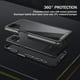 Wahhle Samsung A12 Cas, Intégré Protecteur d'Écran Corps Complet Antichoc Slim Ajustement Pare-Chocs Protection Housse de Téléphone – image 3 sur 5