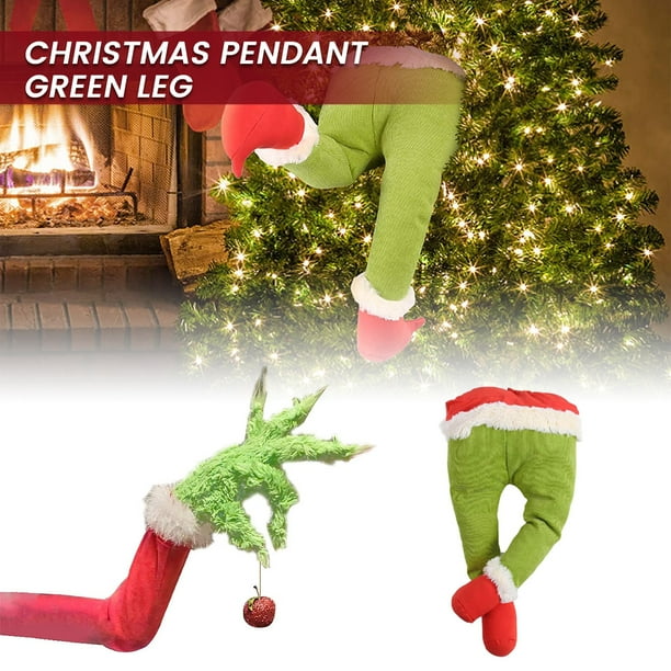 Fyrome Christmas Elf Doll Arm Leg Decorations Xmas Tree Holder Decoration New Year Furry Green Ornament Pose Able Plush Legs For Home Party Com - Christmas Elf Decorations Home Fyrome Christmas Elf Doll Arm Leg Decorations Xmas Tree Holder Decoration New Year Furry Green Ornament Pose Able Plush Legs For Home Party Com - Christmas Elf Decorations Home