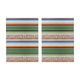 thumbnail image 2 of MKHERT Funny Mexican Blanket Rug Design With Boho Stripes Placemats Table Mats for Dining Room Kitchen Table Decoration 12x18 inch,Set of 4, 2 of 4