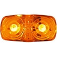 thumbnail image 4 of Peterson Mfg. Clearance Light 38A-MV-BT2 LED; Rectangular; Amber Lens; Surface Mount; 9 To 32 Volt; Mounts On 3 Inch Centers; With 0.180 Inch Bullet Connector, 4 of 4