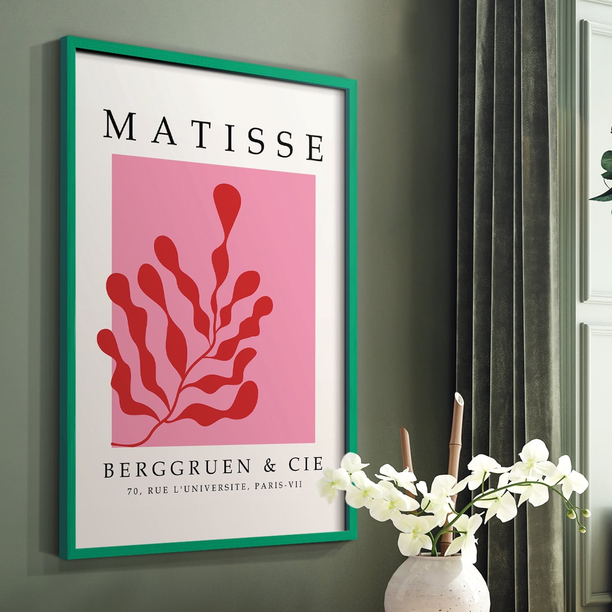 Matisse XLVI Framed Print - Solid Wood