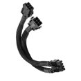thumbnail image 2 of Cable adaptador de alimentación para GPU de 6 pines hembra a 8 pines macho, con funda trenzada de 20 cm., 2 of 5