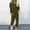 #0-Army Green, variant on Azrian Womens Sweater Two Pieces Hooded,Plus Size for Women,Womens Plus 2PC Suit Sets Pure Color Suit Long Sleeve Leisure Pocket Home Sweatpants Set