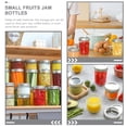 thumbnail image 3 of Miangastore 6pcs Mason Jam Jar Small Honey Jar Mason Sealed Container Clear Mason Honey Jar, 3 of 8