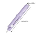 thumbnail image 3 of Tuscom 2-in-1 Mini Hair Straightener and Curler - Dual Voltage 110V-220V Travel Size Flat Iron with Ceramic Floating Plates, Portable Compact Styling Tool for Straightening & Curling, 3 of 7