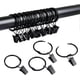 thumbnail image 1 of 28 Pack Metal Openable Curtain Rings With Clips, 1.5 Inch Interior Diameter, 1 of 3