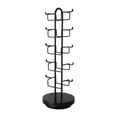 thumbnail image 2 of Tachiuwa 5 Tier Sunglasses Organizer 360 Rotating Base Office Eyeglasses Display Rack Black, 2 of 9