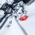 thumbnail image 3 of Summer Printed White Male Yukata Haor Japanese Men Kimono Cardigan Samurai Costume Clothing Jacket Shirt, 3 of 6